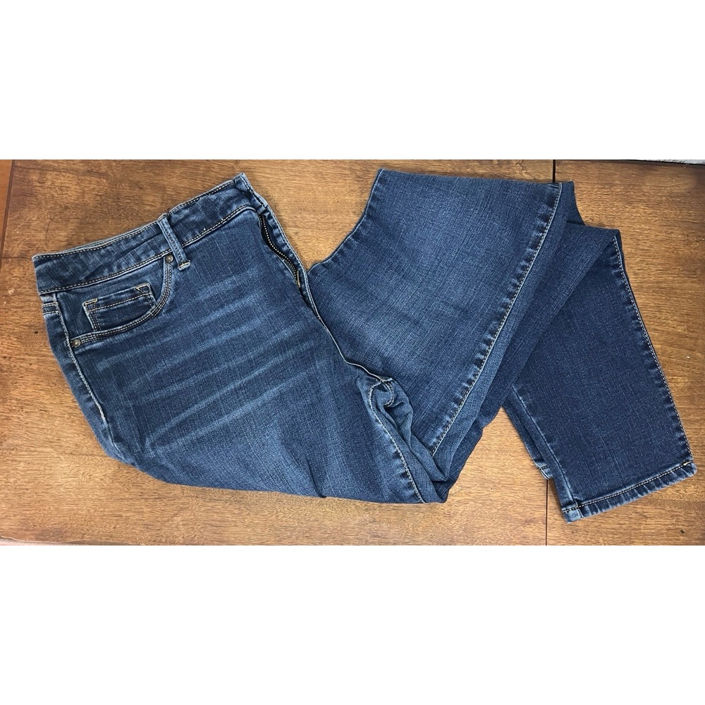 Y2K Jessica Simpson Skinny Stretch Jeans 14/32 Kiss Me Super Skinny